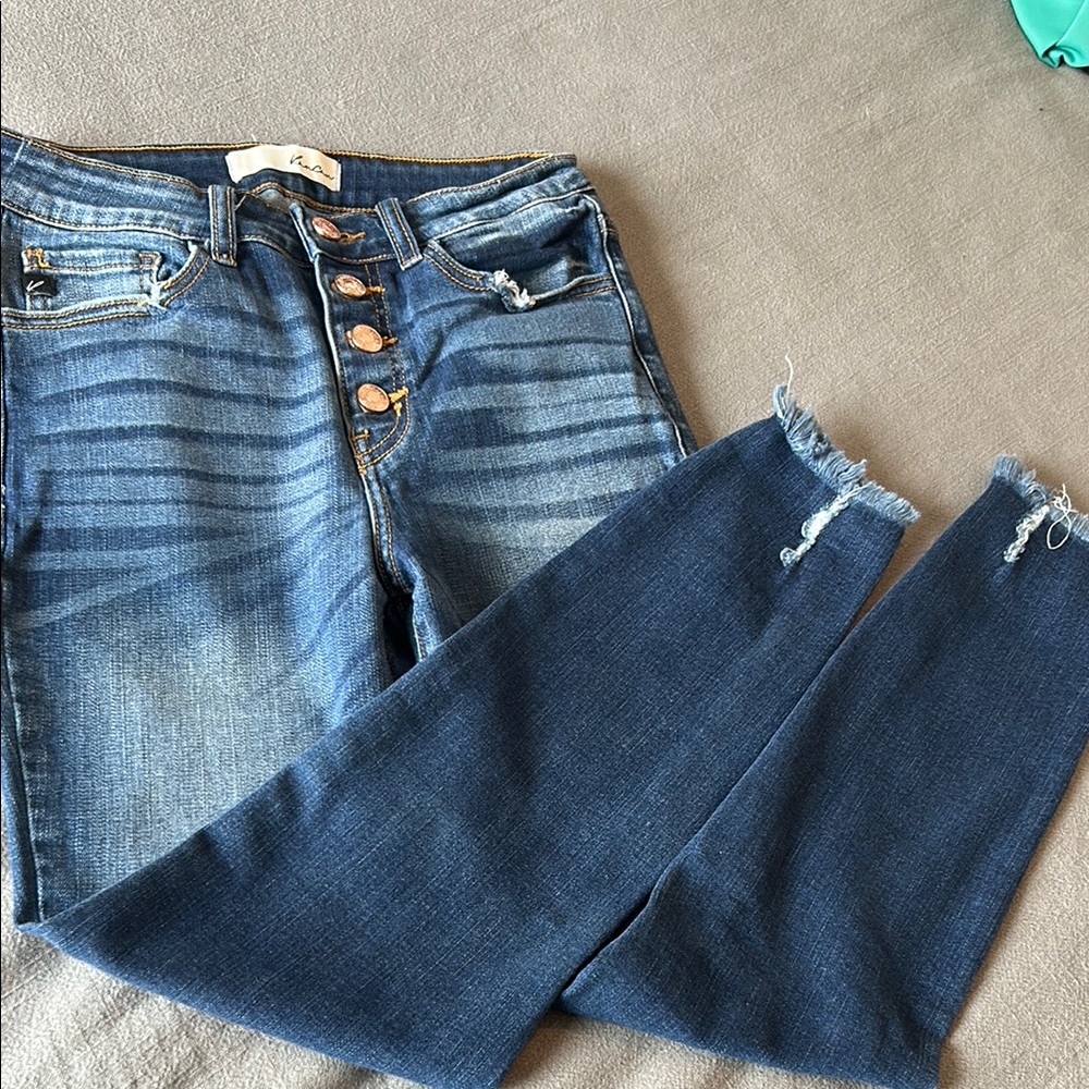 KanCan jeans with Rose Gold buttons